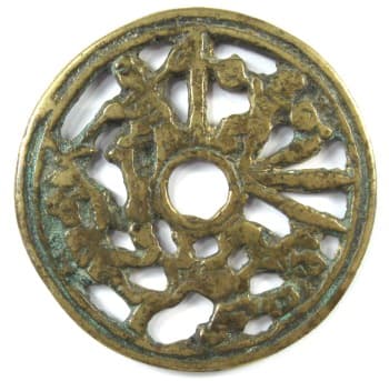 Old
                    Chinese Confucian charm depicting filial piety